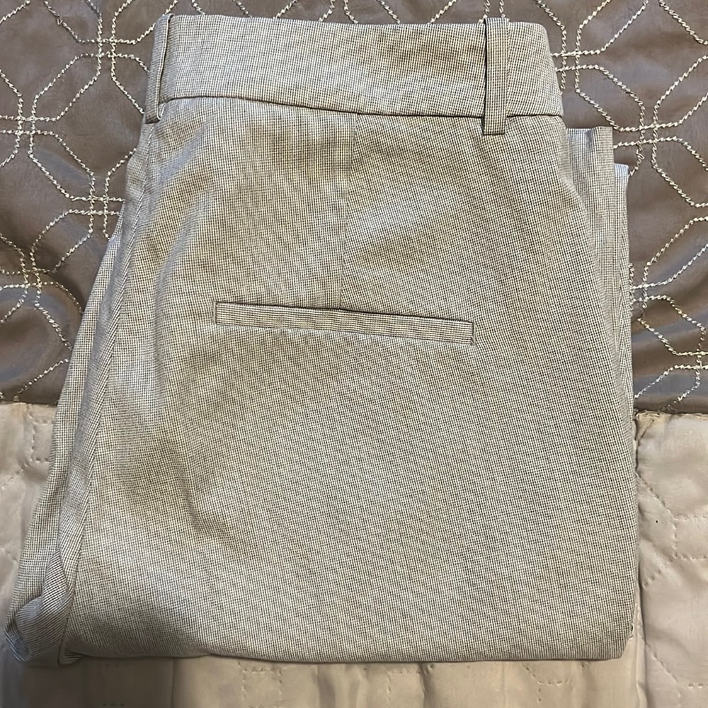 Size 4 H&M light grey suit pants